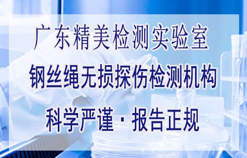 肇庆市第三方检测服务 起重机钢丝绳X射线探伤与商务信息咨询一体化解决方案